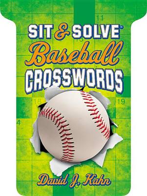 Book cover for Sit & Solve® Baseball Crosswords