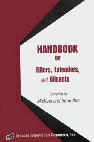 Cover of Handbook of Fillers Extruders and Diluents