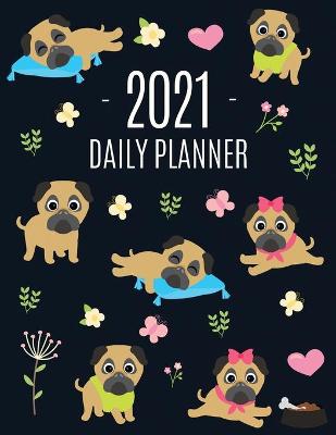 Book cover for Pug Planner 2021