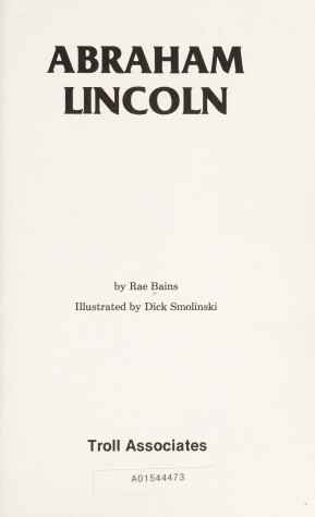 Book cover for Abraham Lincoln