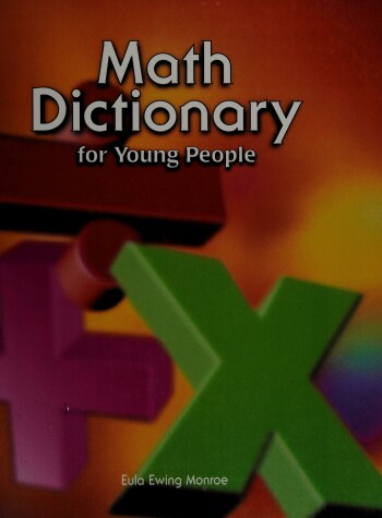Book cover for Math Dictionary for Young People