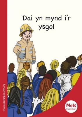 Book cover for Mêts Maesllan: Dai yn Mynd i'r Ysgol