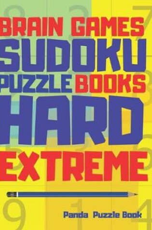 Cover of Brain Games Sudoku Puzzle Books Hard Extreme