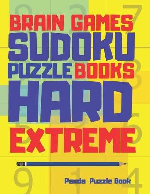 Book cover for Brain Games Sudoku Puzzle Books Hard Extreme