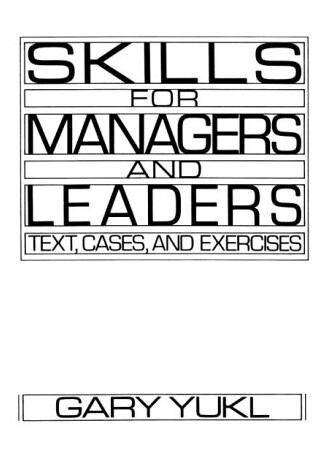 Cover of Skills for Managers and Leaders