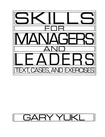 Book cover for Skills for Managers and Leaders