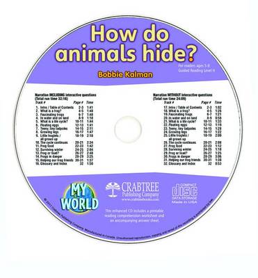 Book cover for How Do Animals Hide? - CD Only