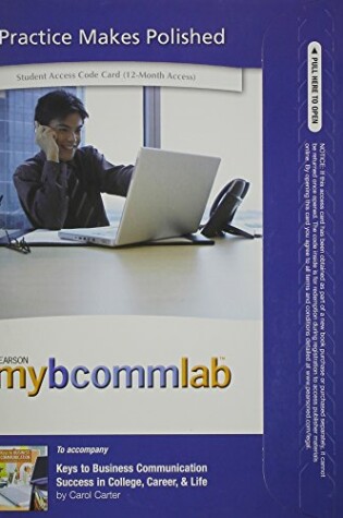 Cover of NEW MyLab Business Communication with Pearson eText -- Access Card -- for Keys to Business Communication