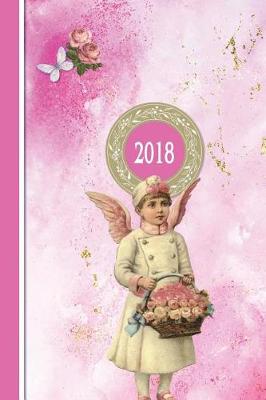 Book cover for 2018 Diary Pink Angel Girl