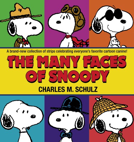 Book cover for The Many Faces of Snoopy