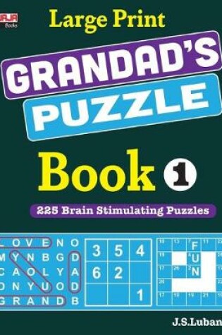 Cover of Large Print GRANDAD'S PUZZLE Book 1