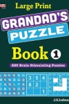 Book cover for Large Print GRANDAD'S PUZZLE Book 1