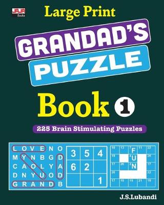 Cover of Large Print GRANDAD'S PUZZLE Book 1