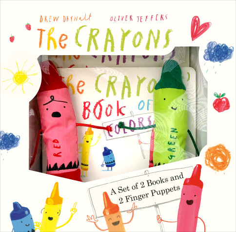 Book cover for The Crayons: A Set of Books and Finger Puppets