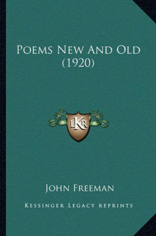 Cover of Poems New and Old (1920) Poems New and Old (1920)