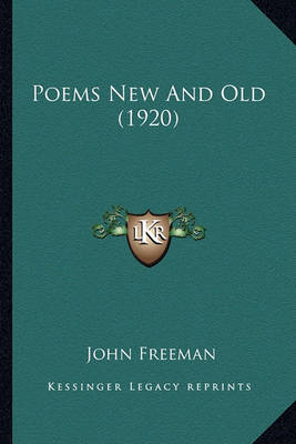 Book cover for Poems New and Old (1920) Poems New and Old (1920)