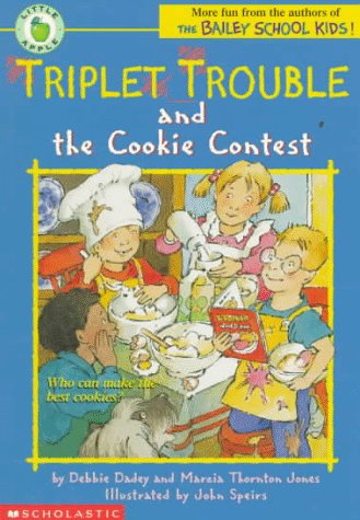 Book cover for Triplet Trouble and the Cookie Contest