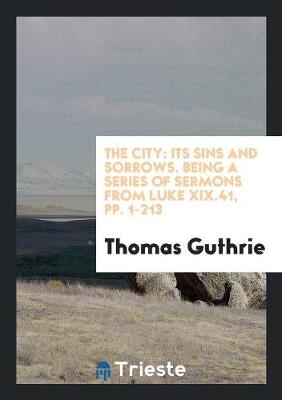 Book cover for The City