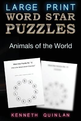 Book cover for Word Star Puzzles - Animals of the World