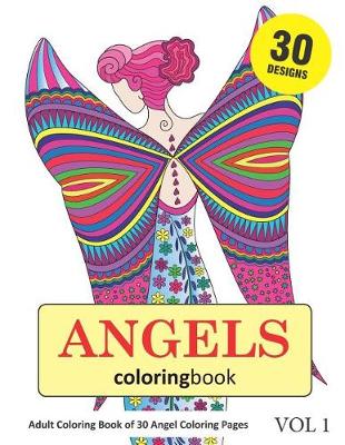 Book cover for Angels Coloring Book