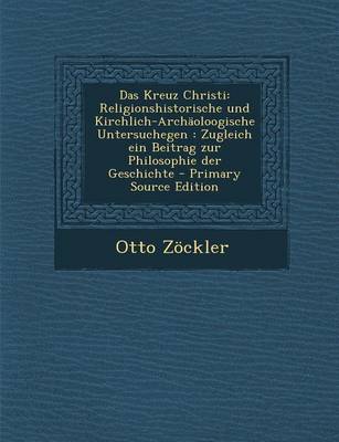 Book cover for Das Kreuz Christi