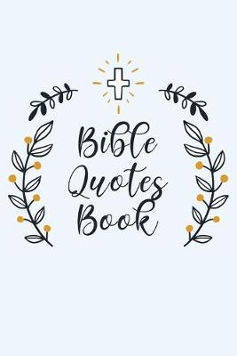 Book cover for Bible Quotes Book