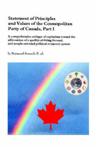 Cover of The Statement of Principles and Values of the Cosmopolitan Party of Canada