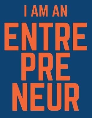 Book cover for I am an Entrepreneur notebook