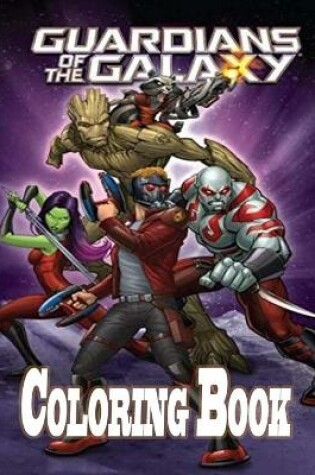Cover of Guardians of the Galaxy Coloring Book