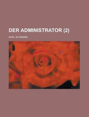 Book cover for Der Administrator (2)