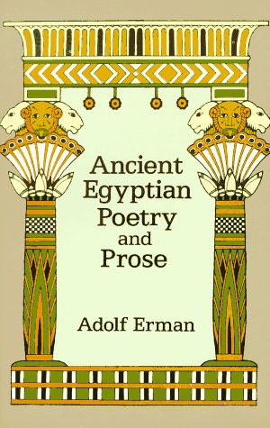 Book cover for Ancient Egyptian Poetry and Prose