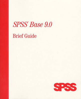 Book cover for SPSS 9.0 for Windows Brief Guide