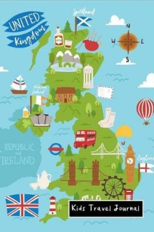 Cover of Kids Travel Journal United Kingdom