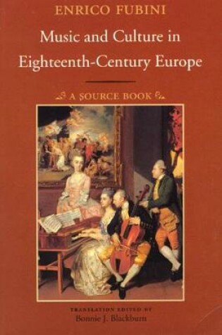 Cover of Music and Culture in Eighteenth-Century Europe