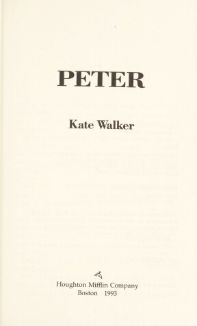 Book cover for Peter