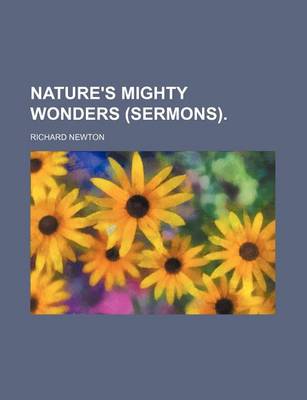 Book cover for Nature's Mighty Wonders (Sermons).