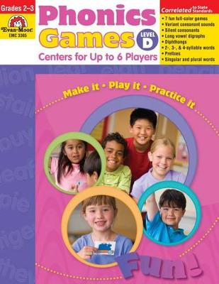 Book cover for Phonics Games Level D