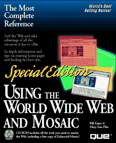 Book cover for Using the World Wide Web with Mosaic