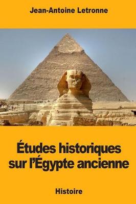 Book cover for tudes Historiques Sur l' gypte Ancienne