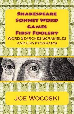 Book cover for Shakespeare Sonnet Word Games First Foolery