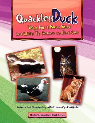 Book cover for Quakless Duck Prays for a New Voice
