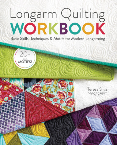 Book cover for Longarm Quilting Workbook