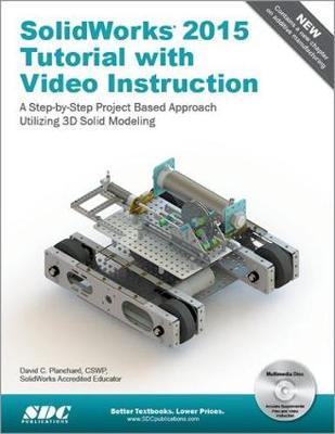 Book cover for SolidWorks 2015 Tutorial