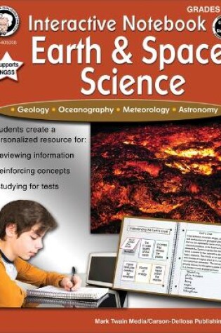 Cover of Interactive Notebook: Earth & Space Science, Grades 5 - 8