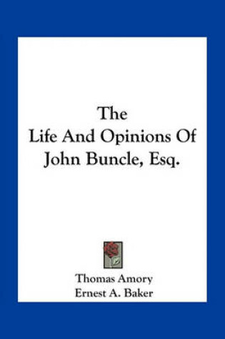 Cover of The Life and Opinions of John Buncle, Esq.