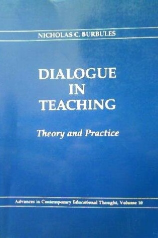 Cover of Dialogue in Teaching