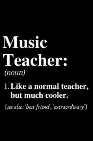 Cover of Music Teacher...