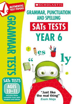Book cover for Grammar, Punctuation and Spelling Test - Year 6