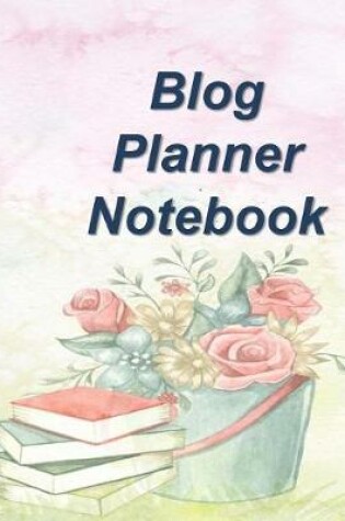 Cover of Blog Planner Notebook