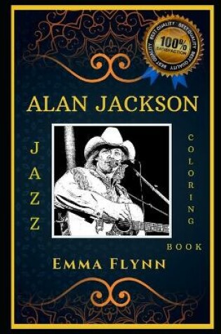 Cover of Alan Jackson Jazz Coloring Book